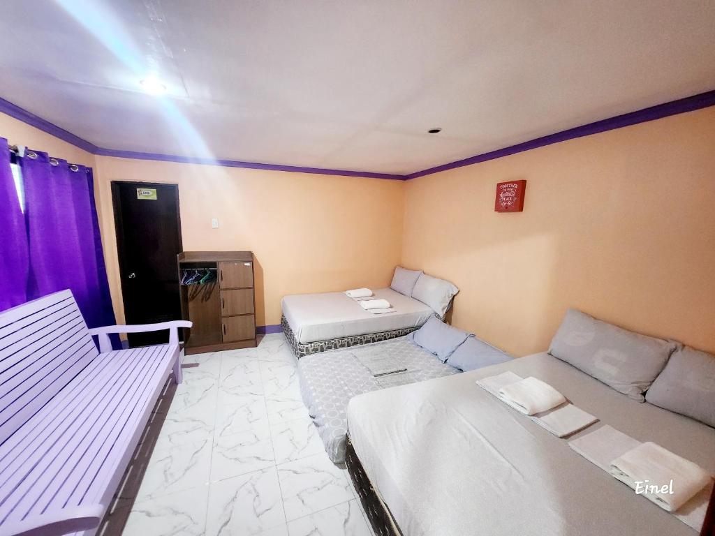 Posezení v ubytování Einel Homestay 1