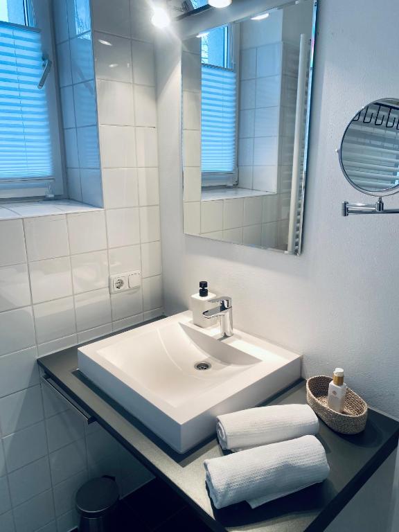 Kúpeľňa v ubytovaní Kremslodge