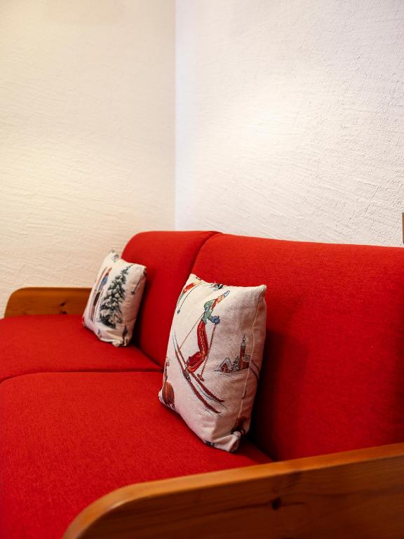 Posezení v ubytování Residence Monterosa