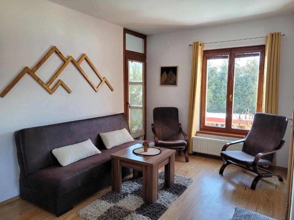 Posezení v ubytování Family House - Apartmany Zuzana