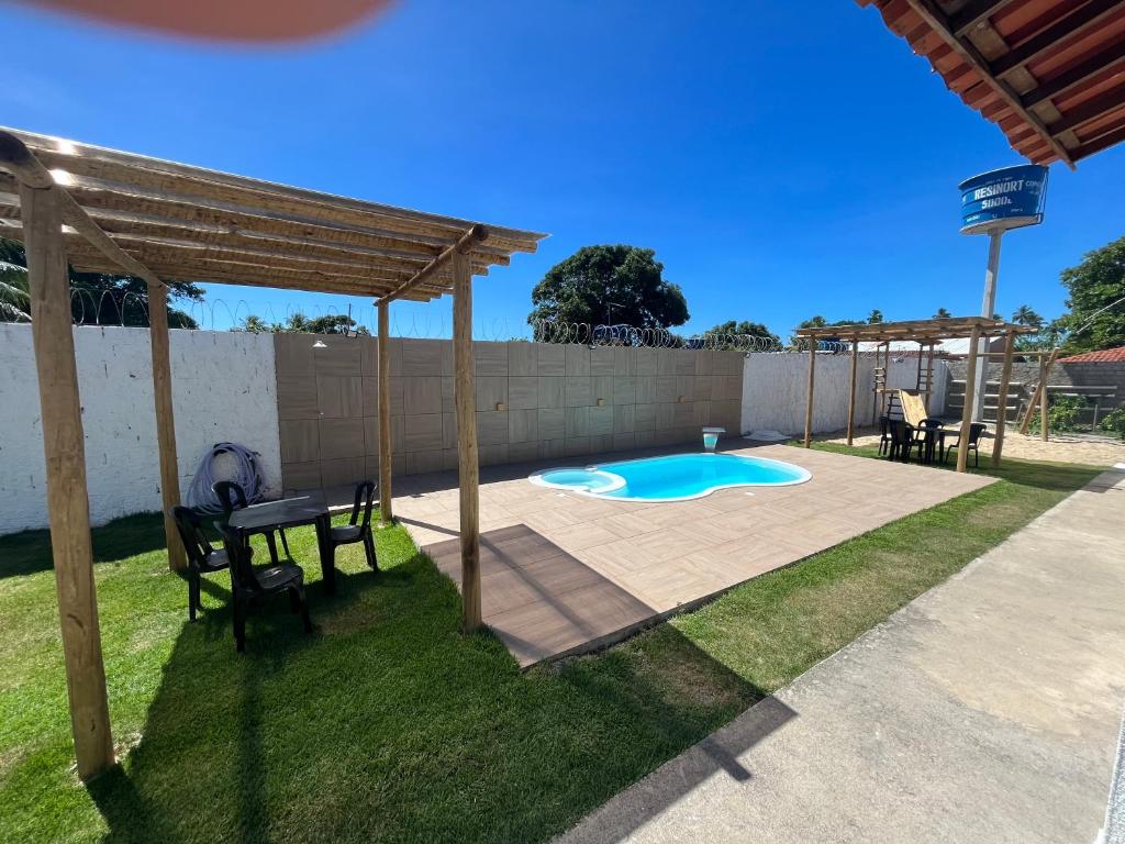 Πισίνα στο ή κοντά στο PARAISO DAS ÁGUAS - CHALÉ