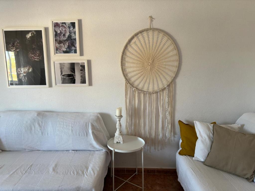 Posedenie v ubytovaní Charming & cosy beach apartment