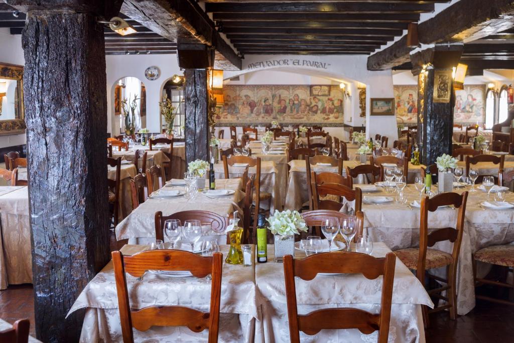 Restaurace v ubytování Mas Gallau