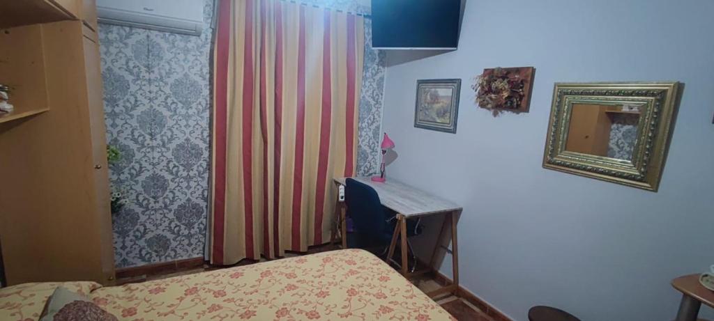 Postel nebo postele na pokoji v ubytování Habitación en Ocaña