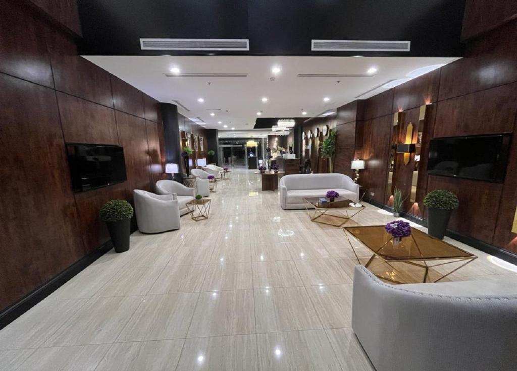 Posezení v ubytování The S Hotel - jeddah - prince sultan street - فندق ذا اس - جده - طريق الامير سلطان