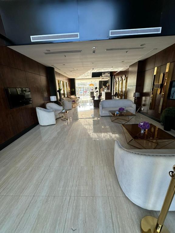 Posezení v ubytování The S Hotel - jeddah - prince sultan street - فندق ذا اس - جده - طريق الامير سلطان