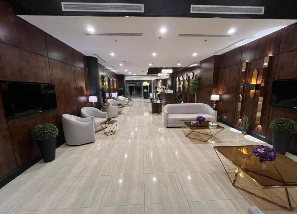 Posezení v ubytování The S Hotel - jeddah - prince sultan street - فندق ذا اس - جده - طريق الامير سلطان