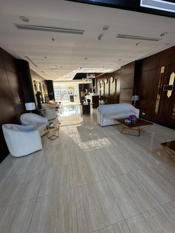 Posezení v ubytování The S Hotel - jeddah - prince sultan street - فندق ذا اس - جده - طريق الامير سلطان
