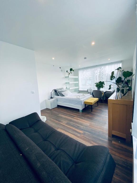 Postel nebo postele na pokoji v ubytování Easy Stay