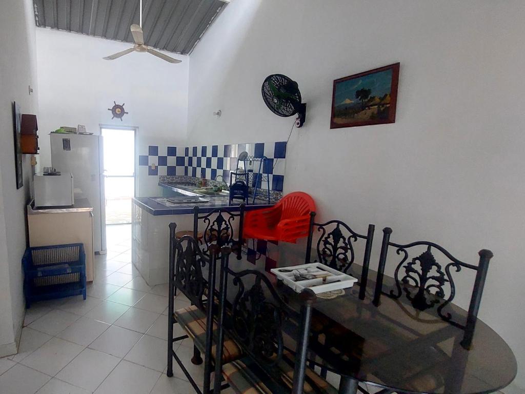 Kuchyň nebo kuchyňský kout v ubytování Casa Dante