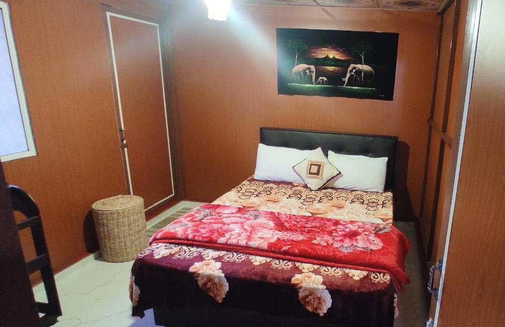 Posteľ alebo postele v izbe v ubytovaní Townside Lodge