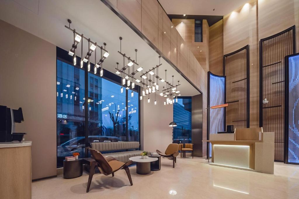 Posezení v ubytování Holiday Inn Express Shanghai Hongqiao NECC by IHG