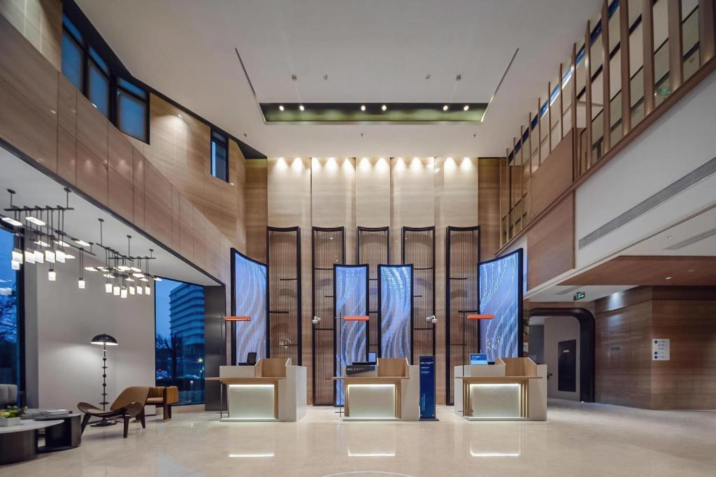Posezení v ubytování Holiday Inn Express Shanghai Hongqiao NECC by IHG