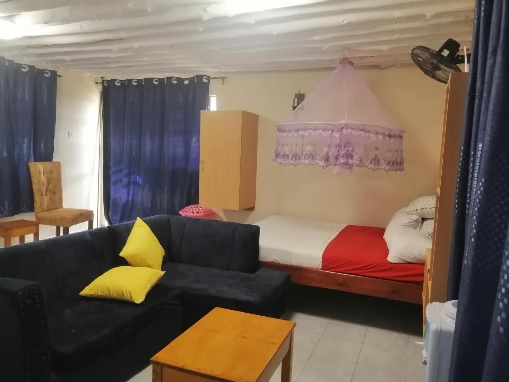 Posezení v ubytování MAGNOLIA SUITES, Diani Ukunda
