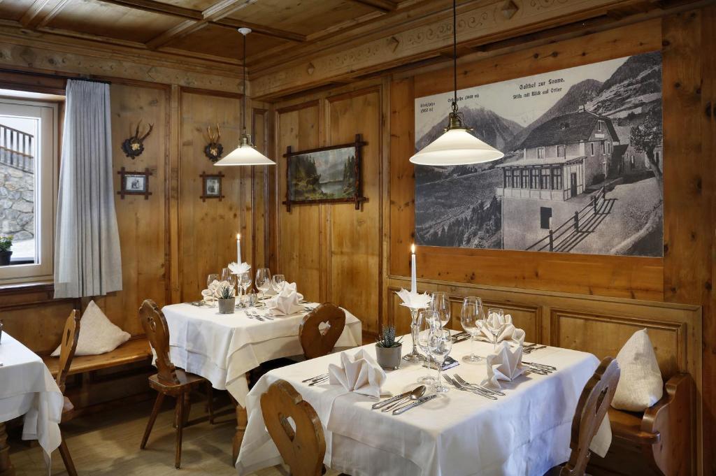Restaurace v ubytování Hotel Sonne