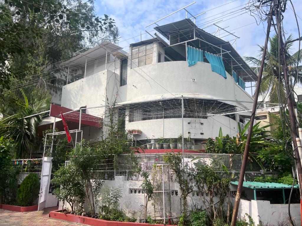 a building that is under construction at Twin Room in Nagpur