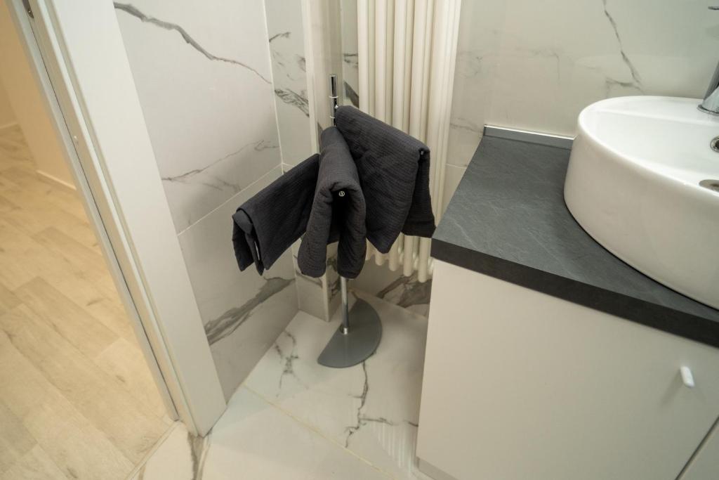 Koupelna v ubytování AG apartment