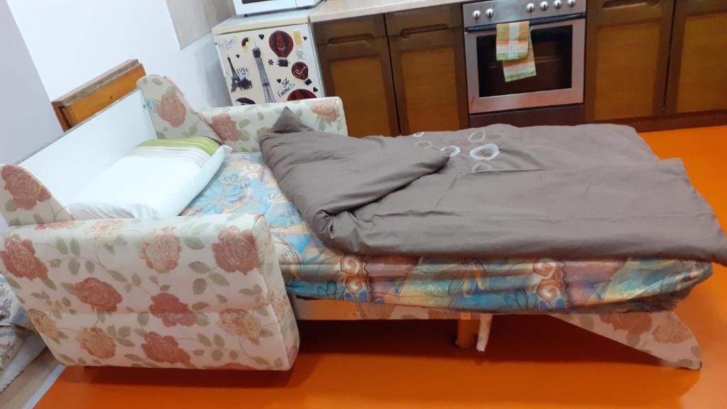 Postel nebo postele na pokoji v ubytování Berta Apartman