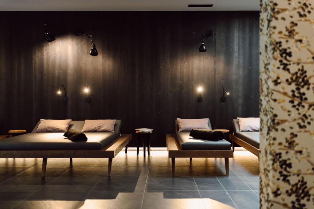 Posezení v ubytování Boutique Hotel Das Rivus