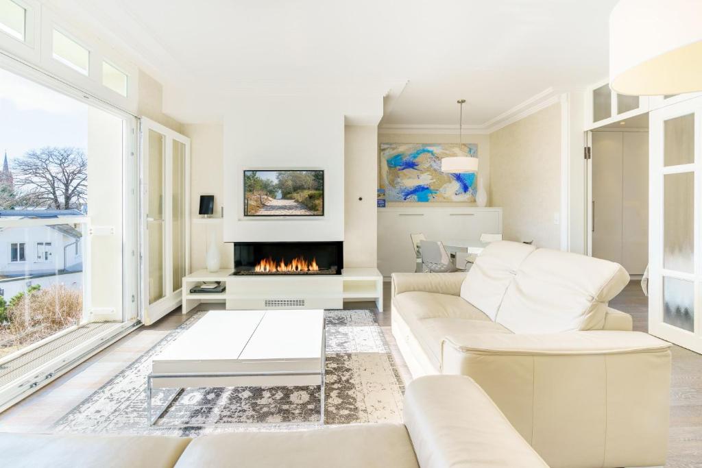 Μια τηλεόραση ή/και κέντρο ψυχαγωγίας στο Villa Gruner App 10