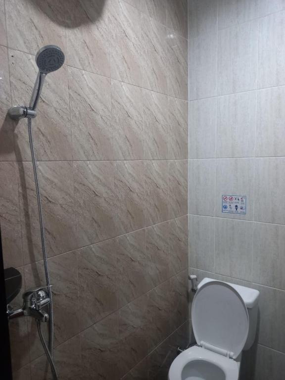 Koupelna v ubytování Barada Poris