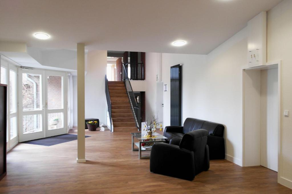 Posezení v ubytování Hotel Blauer Fasan