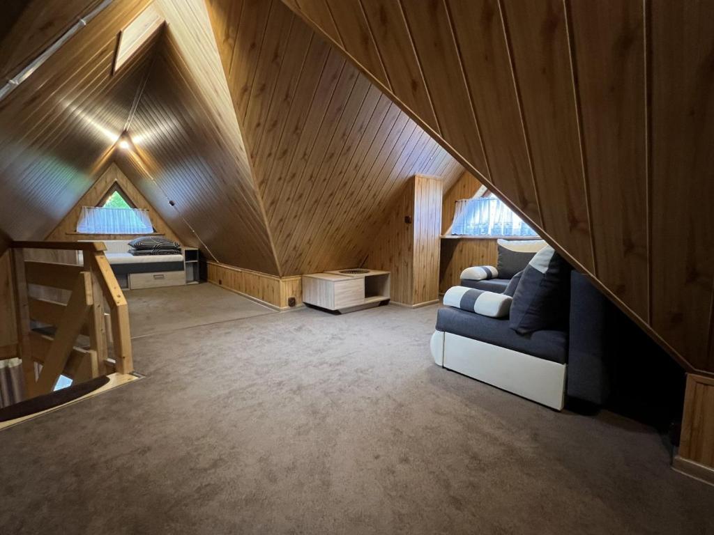 Posezení v ubytování Apartament Busia