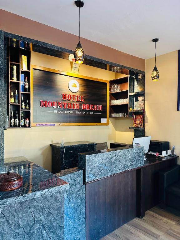 Lounge nebo bar v ubytování Hotel Mountain Dream
