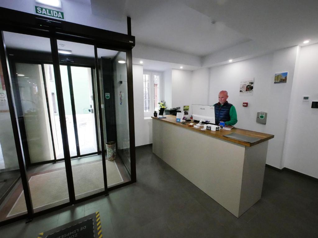 Vstupní hala nebo recepce v ubytování Hotel Myro