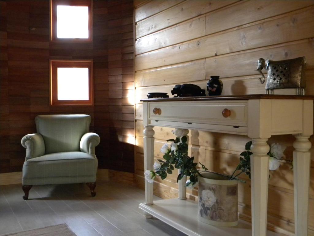 Posezení v ubytování B&B de German