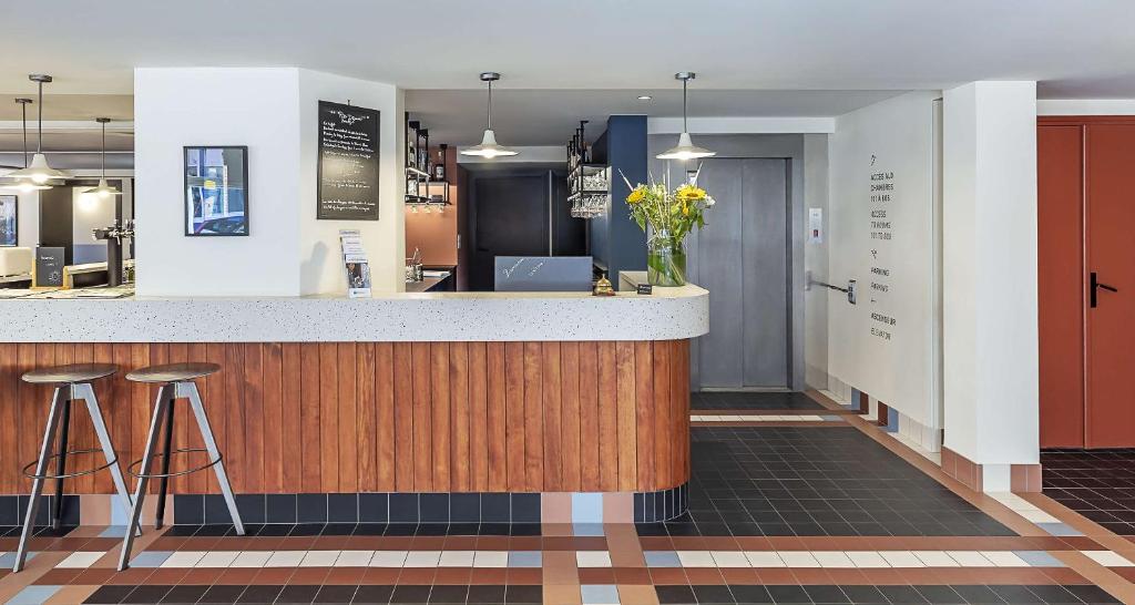 Kuchyň nebo kuchyňský kout v ubytování Best Western Plus Hotel Cargo