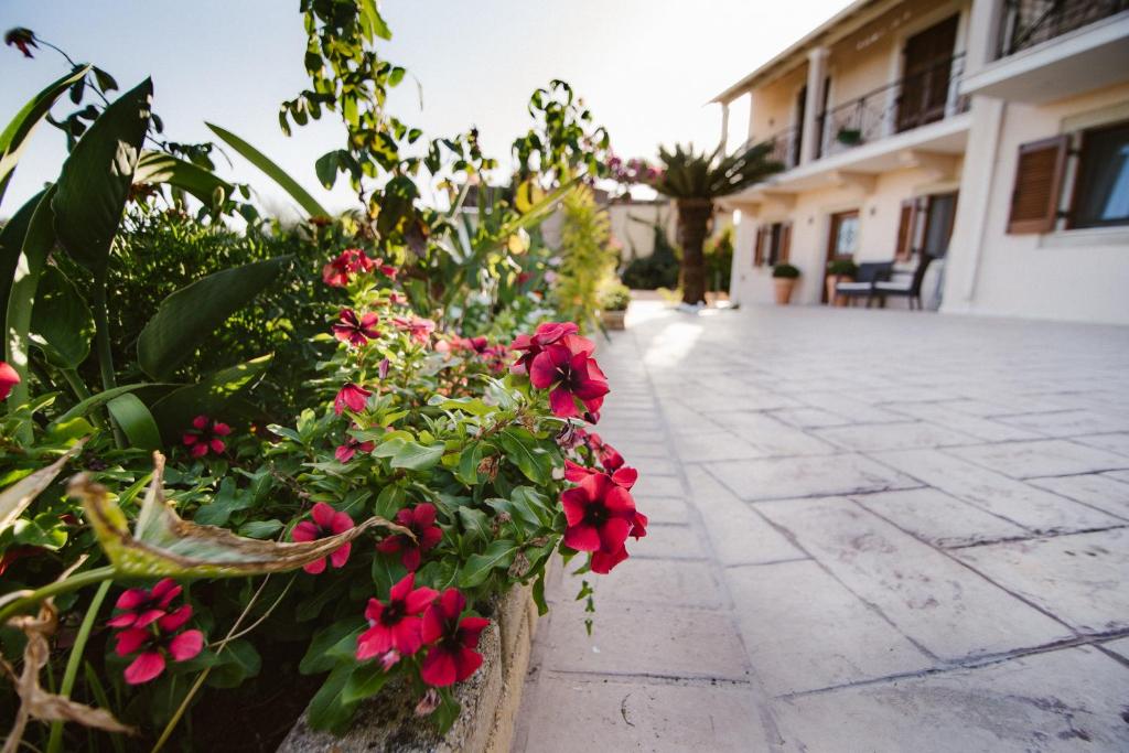 A garden outside Dimoulias House
