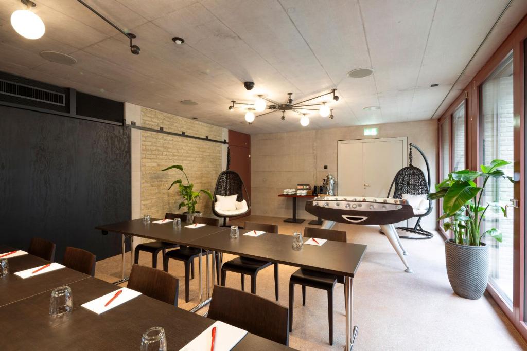 Posezení v ubytování Tailormade Hotel LEO St Gallen