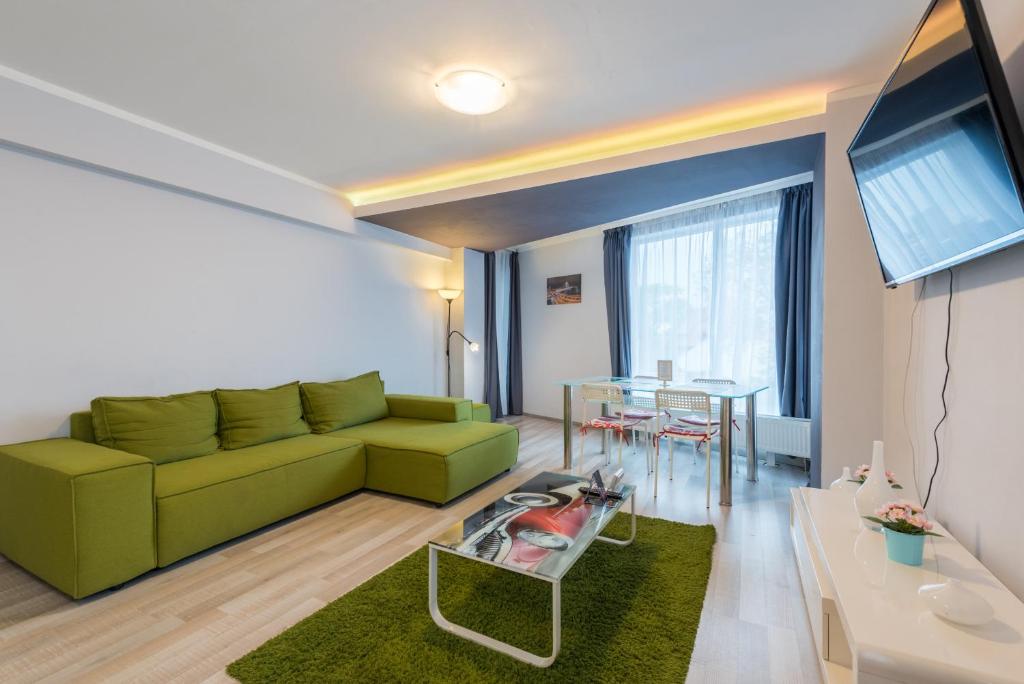 Posezení v ubytování Harmony Residence