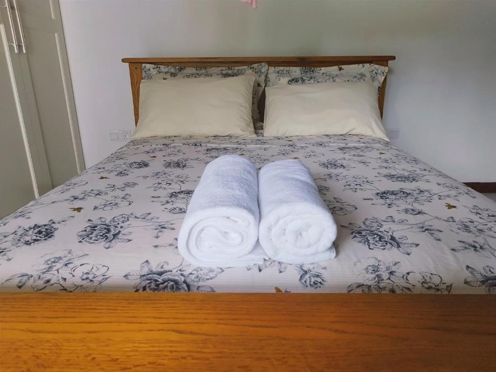 Postel nebo postele na pokoji v ubytování Boztreve Home