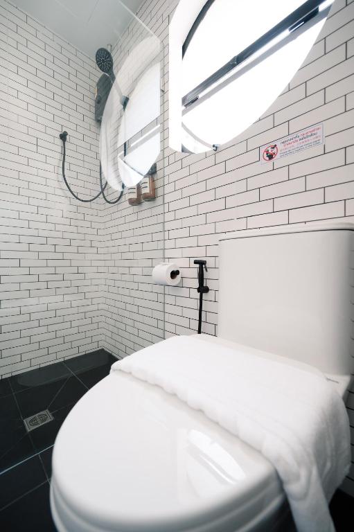 Koupelna v ubytování Mitt Haus (Lat Phrao Soi 5)