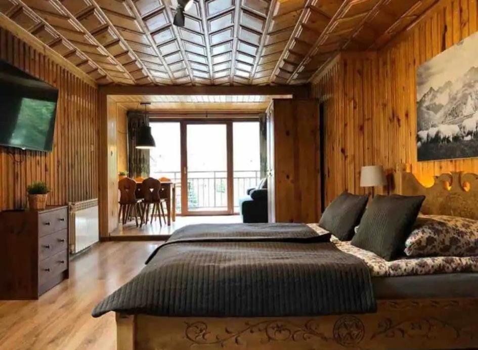 Et opholdsområde på Willa Karolina Centrum Zakopane