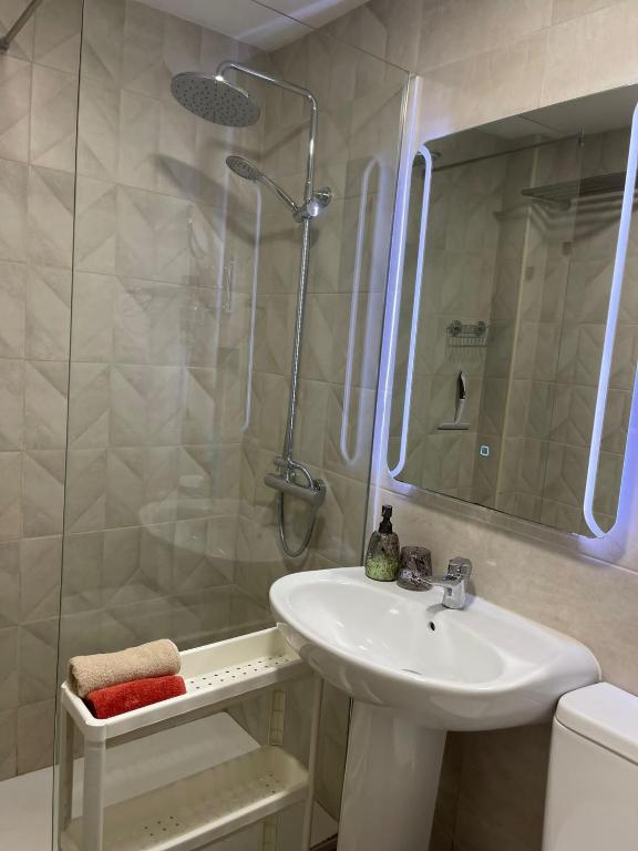 Koupelna v ubytování Apartamento VILLA FLORIDA 116