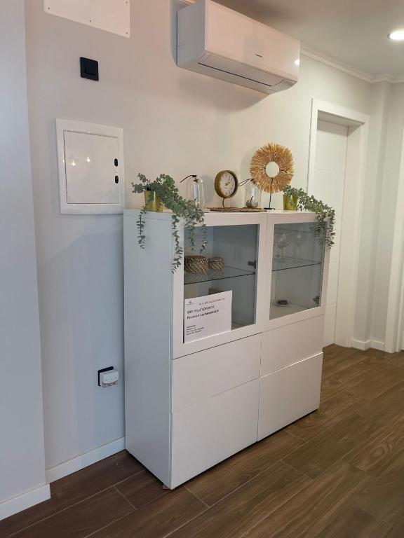 Kuchyň nebo kuchyňský kout v ubytování Apartamento VILLA FLORIDA 116