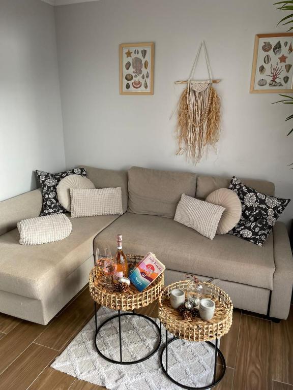 Posezení v ubytování Apartamento VILLA FLORIDA 116