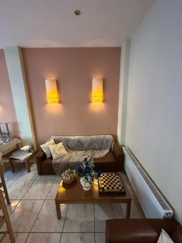 Posezení v ubytování THOLOS HOTEL