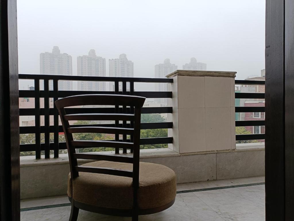 Balkón nebo terasa v ubytování Hotel Sunrise View - Noida Sector 104