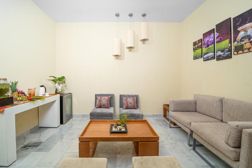 Posezení v ubytování Krystal Grand Puerto Vallarta - All Inclusive
