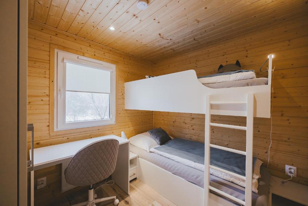 Postel nebo postele na pokoji v ubytování Apartmán Andrea