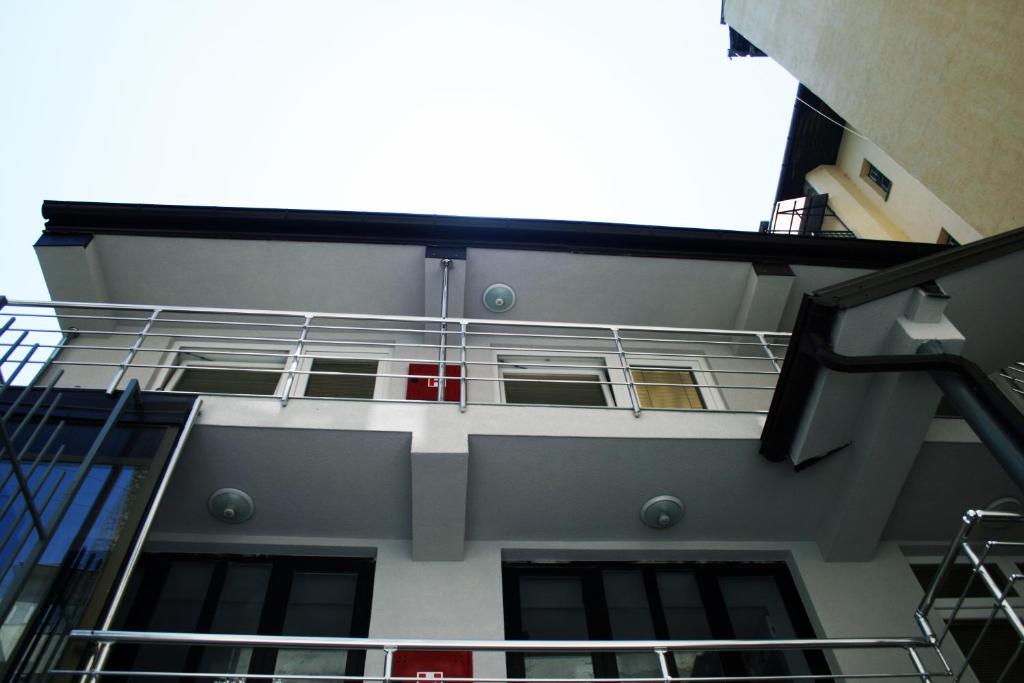 Balkón nebo terasa v ubytování Hostel Mak
