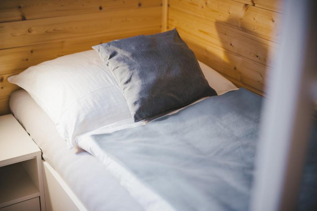 Postel nebo postele na pokoji v ubytování Apartmán Andrea