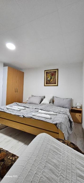 Postel nebo postele na pokoji v ubytování Apartman Branka
