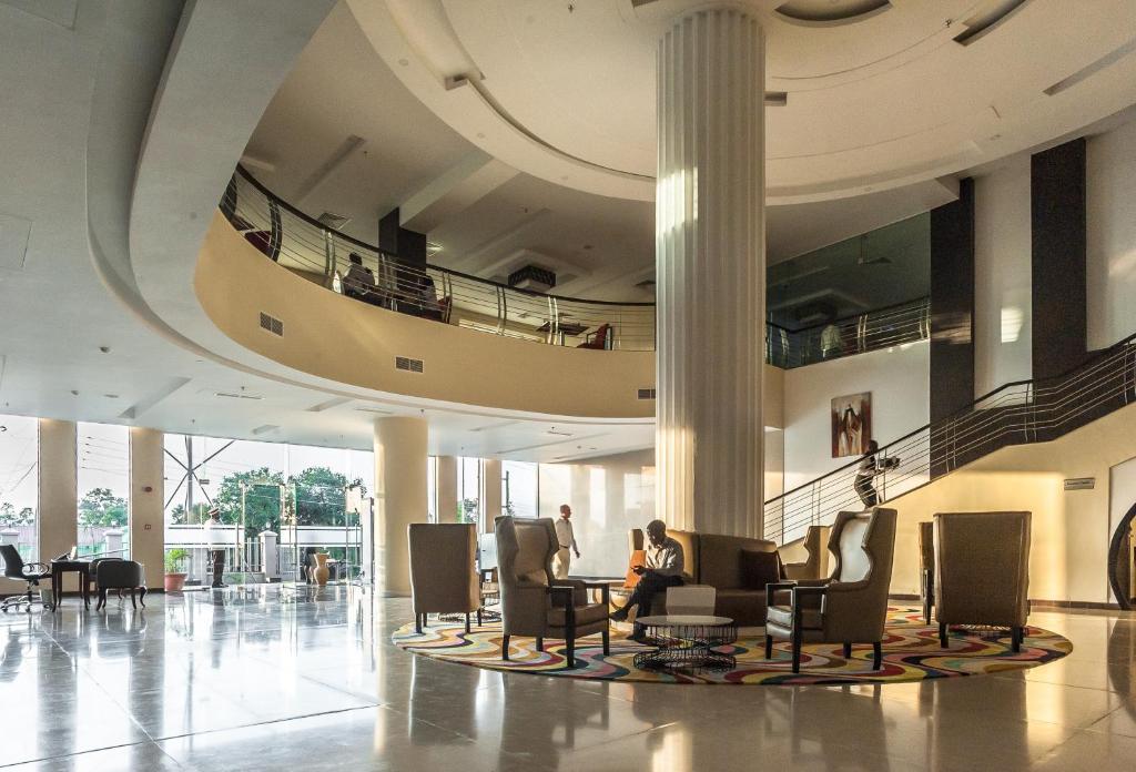 Posezení v ubytování Acacia Premier Hotel