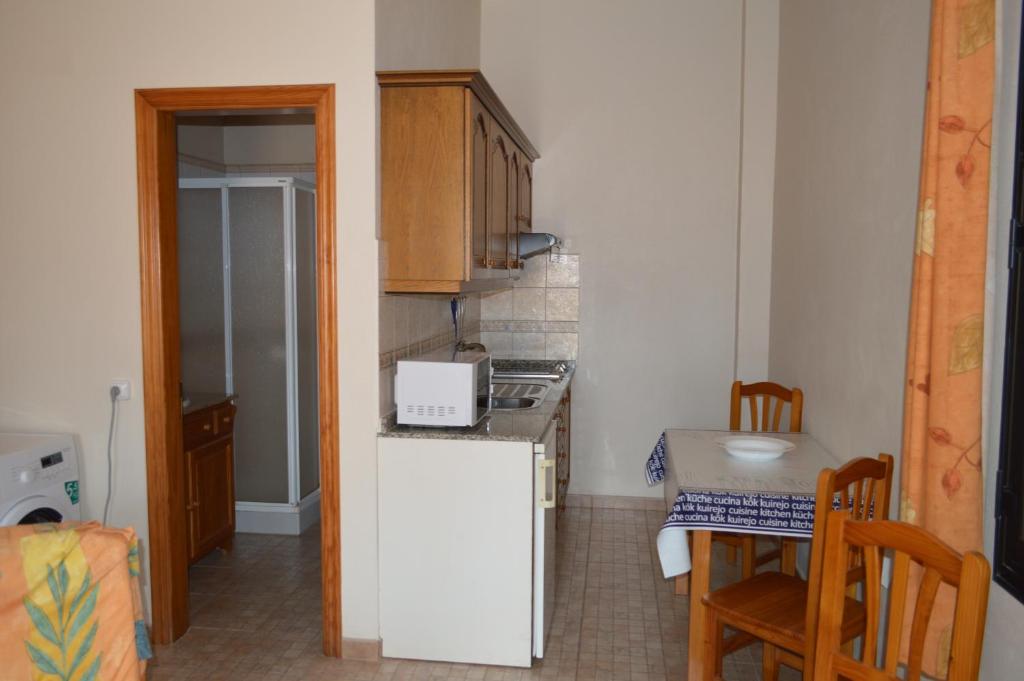 Kuchyňa alebo kuchynka v ubytovaní Casa la Ermita