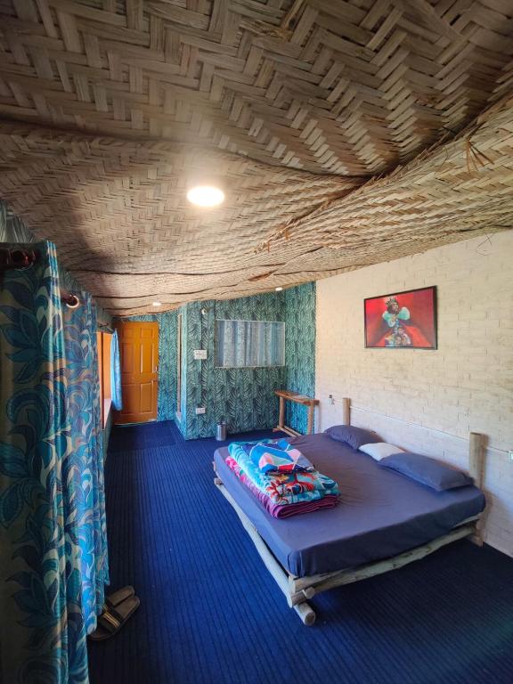 Postel nebo postele na pokoji v ubytování Circle Square